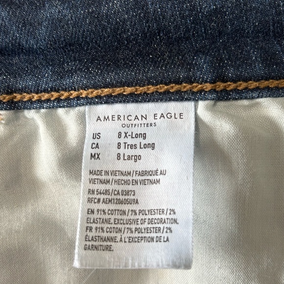 AE high rise jegging with distressing, 8 x long - Picture 9 of 9